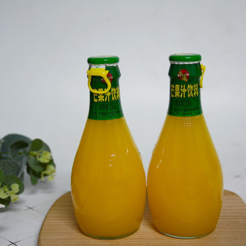 刺力王推 瑞麗江芒果汁飲料瓶裝雲南金塔芒果汁果味飲品 226ml整箱