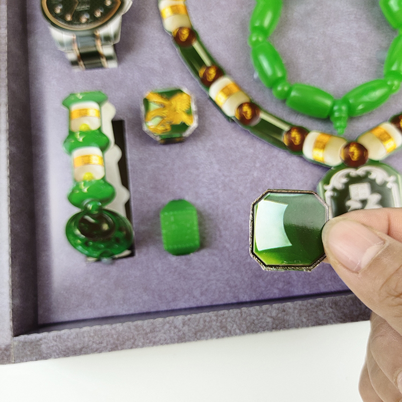 君诚祭祀用品男首饰手表眼镜纸扎祭品三七五七周年烧纸上坟祭奠品钱纸