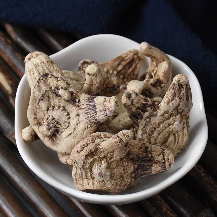 白芨整个干白芨 白及白芨粉白芨片贵州白芨旱白芨 100克试用装白芨粉