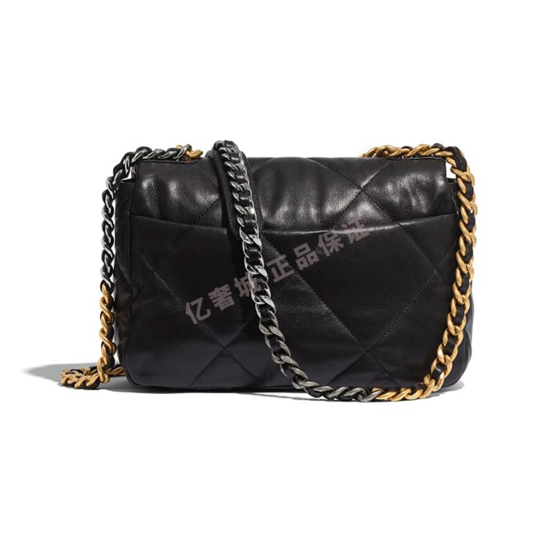 鉴定后发chanel香奈儿女包经典菱格纹小羊皮口盖包链条包单肩包斜跨包