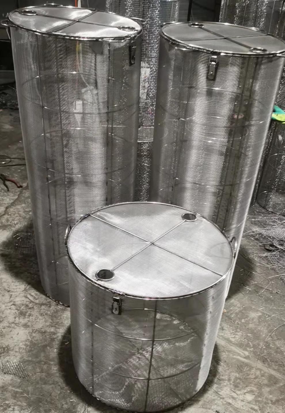 全304污水泵防护罩潜水泵笼水泵罩子及过滤产品特殊规格都可定做 浅