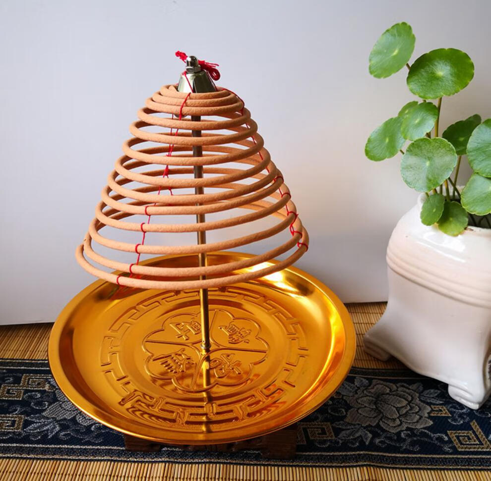 大盘檀香24小时12小时盘香大盘香串绳香老山檀香澳洲檀供佛香家用净化