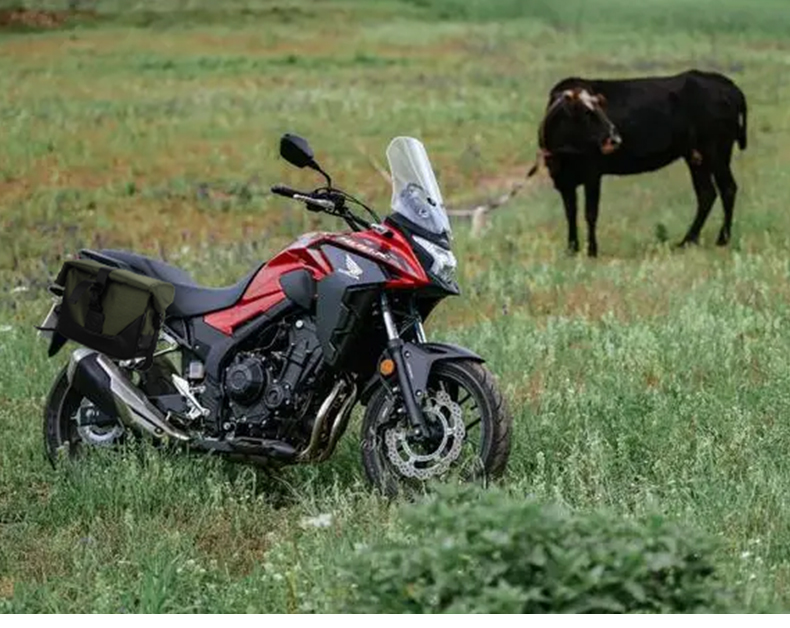 适用本田cb500x边箱改装帆布边包边箱后备箱尾箱19-21款cb400x 默认