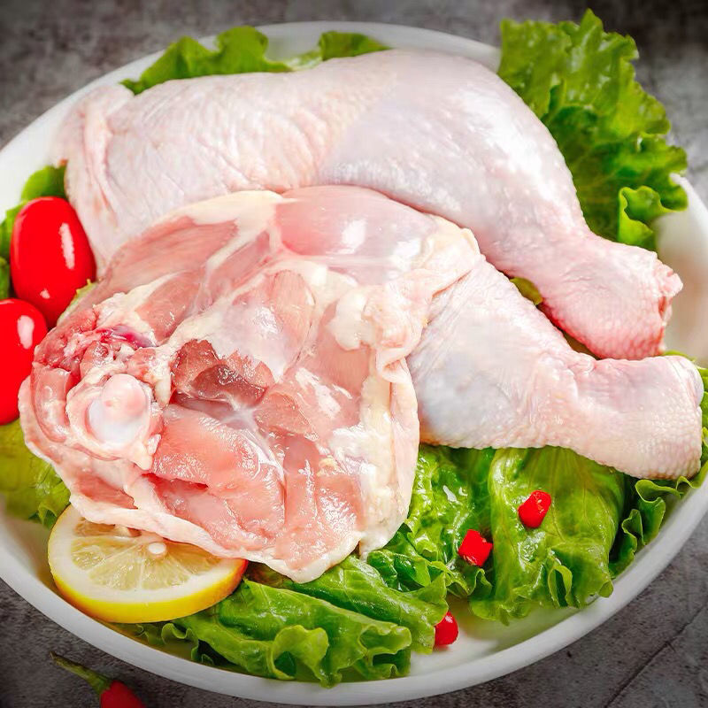 多肉鸡边腿现杀鸡全腿鸡大腿农家散养大鸡腿肉鸡腿肉鲜鸡腿肉 美味
