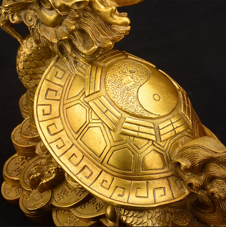 特大号八卦金钱龙龟高31cm【图片 价格 品牌 报价】-京东