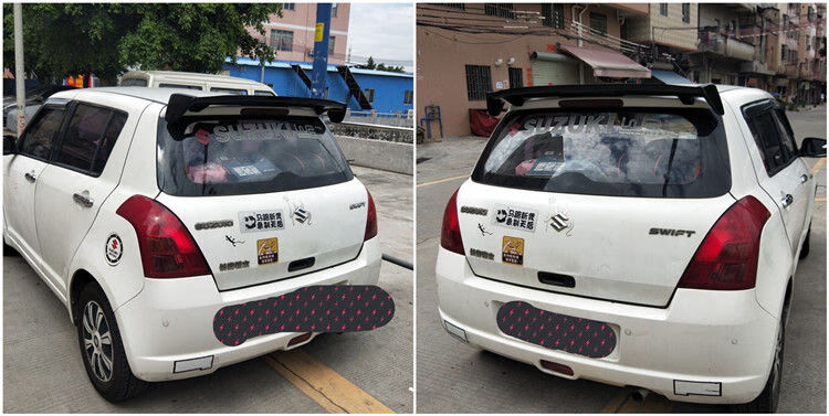 鈴木奧拓雨燕改裝汽車尾翼長安奔奔suv汽車gt尾翼兩廂通用尾翼奧拓