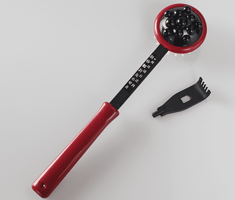 捶背敲打锤抓痒z健身拍时尚手痒痒挠抓背塑料竹节耙经络敲打捶背器不