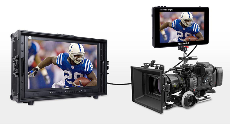 富威德 7英寸导演监视器单反相机微单摄像机hdmi视频4k触摸摄影显示器