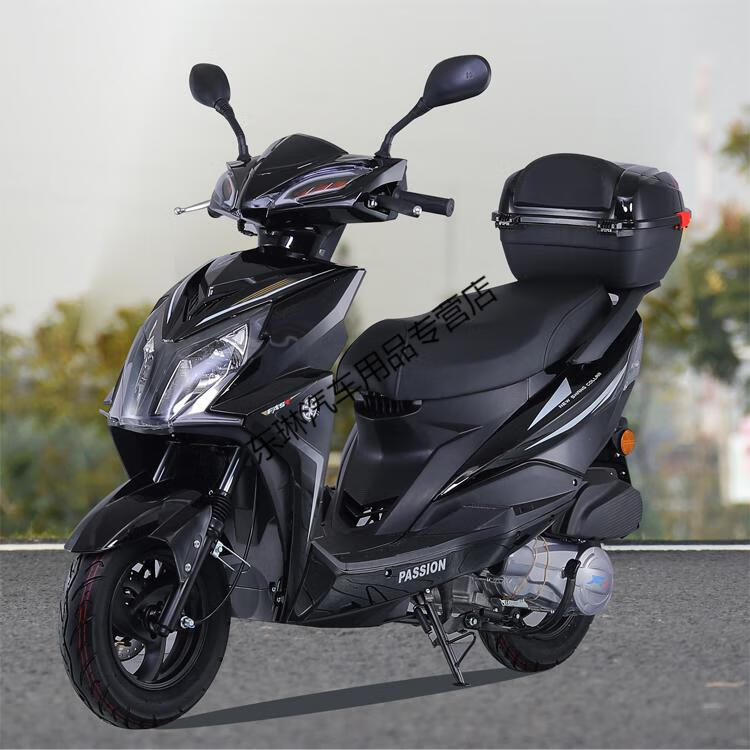 新尚领摩托车125cc尚酷踏板车五羊款式国四电喷燃油省油机车整车可