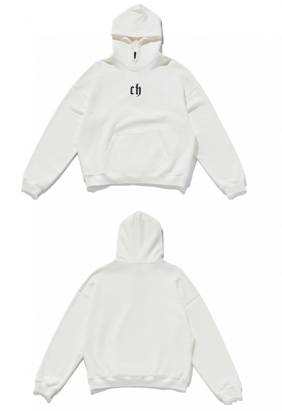 维络斯rc world ch卫衣基础款字母印花四色抓绒卫衣秋季男女同款