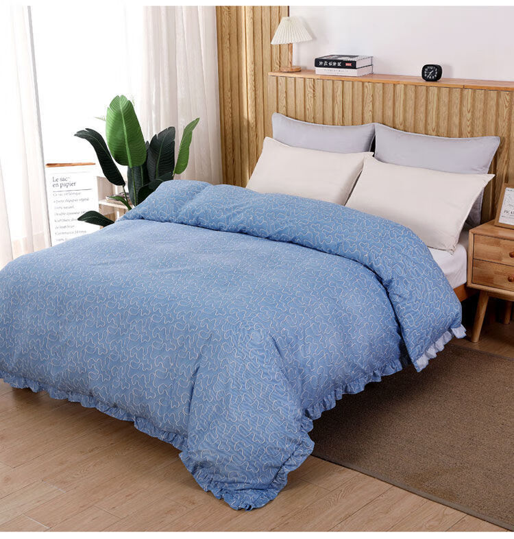 新款冬被加厚保暖被子被套可拆洗单双人学生宿舍被芯棉被套春秋被可拆