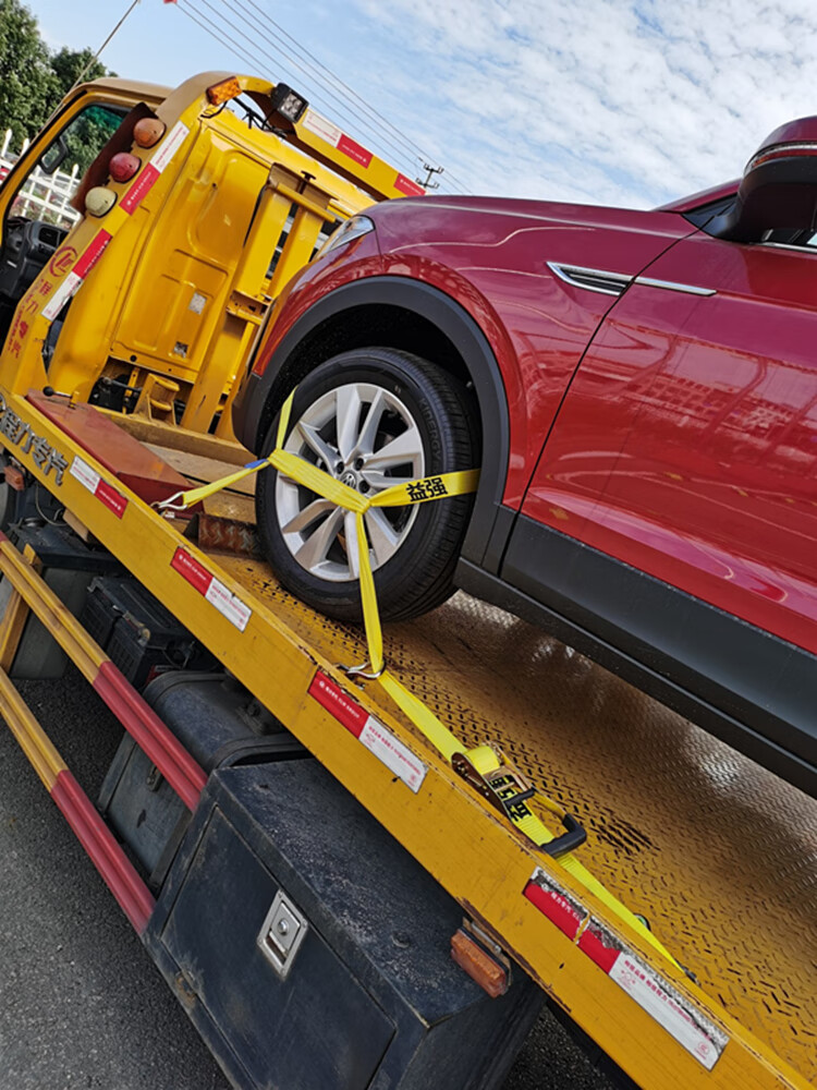 5吨清障车捆绑器捆绑带拖车绳拉紧器事故车轮胎固定救援车配件 清障车