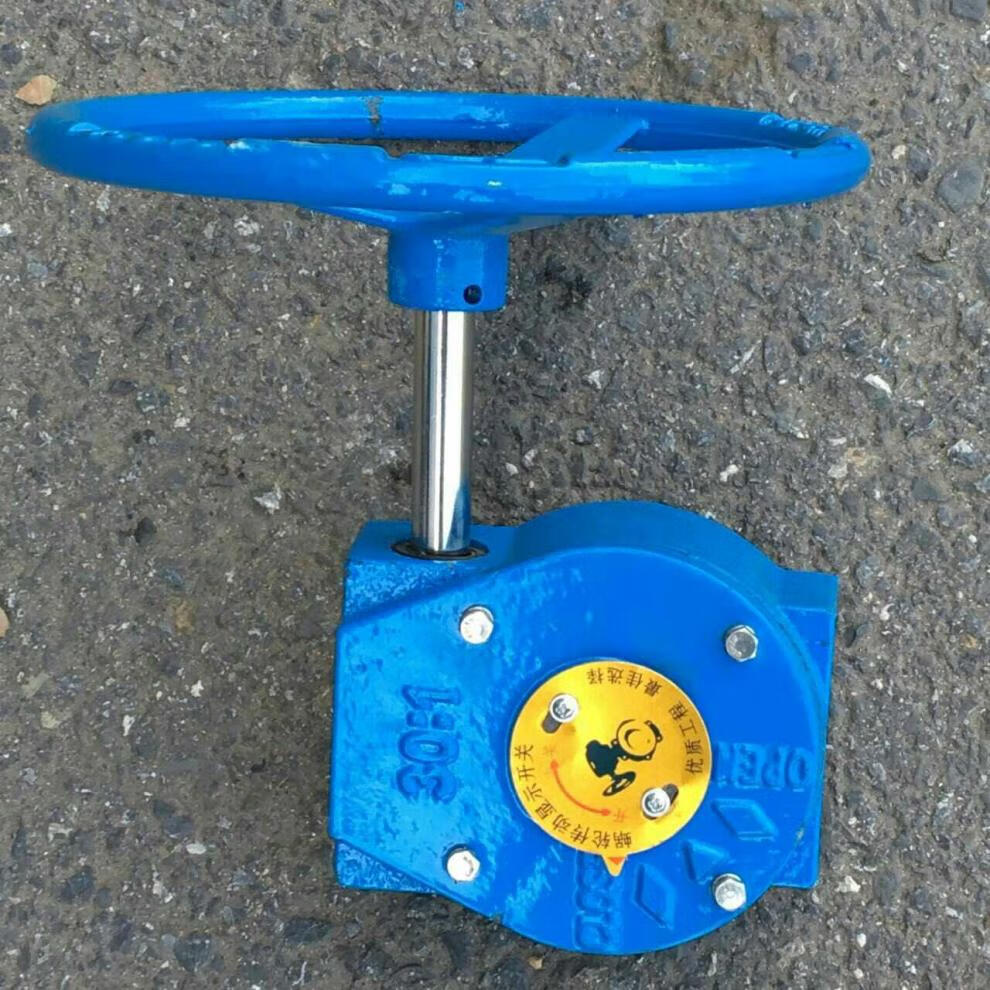 蝶阀涡轮头/配件涡轮蝶阀省力涡轮变速头涡杆机械手轮传动器开关 大体