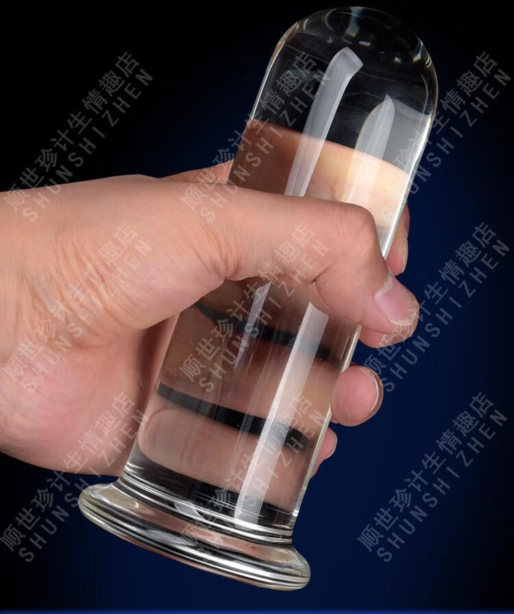 情趣仙女棒成人玻璃阳具女生自慰器透明肛塞成人性用品挑逗后庭可爱