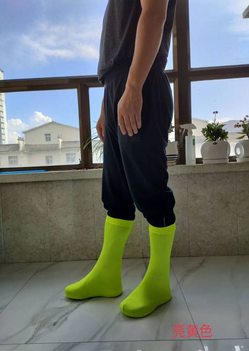 防沙鞋套 透气 防沙鞋套户外沙漠徒步拍照高筒高弹鞋套厂家直供定制批