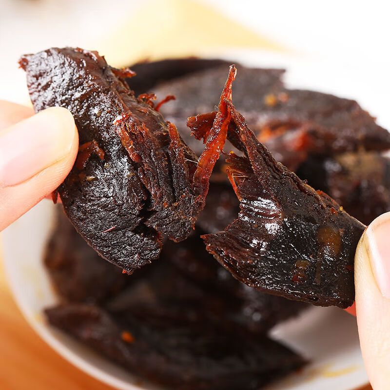 手撕肉干香辣味大妹子鸭肉干零食卤味熟食麻辣独立小包装网红小吃麻辣