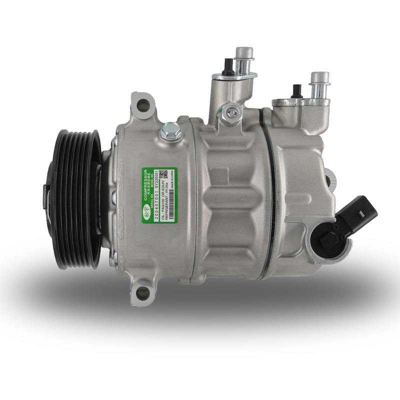 适用于大众朗逸cc速迈腾高尔夫宝来polo途观帕萨特汽车空调冷气泵压缩