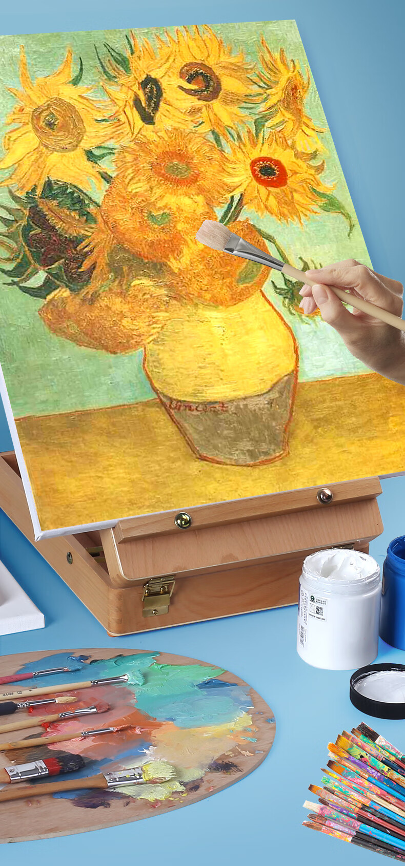 嘉艺旗特价5个细纹亚麻油画框 练习油画布框 麻棉混纺油画框 油画板