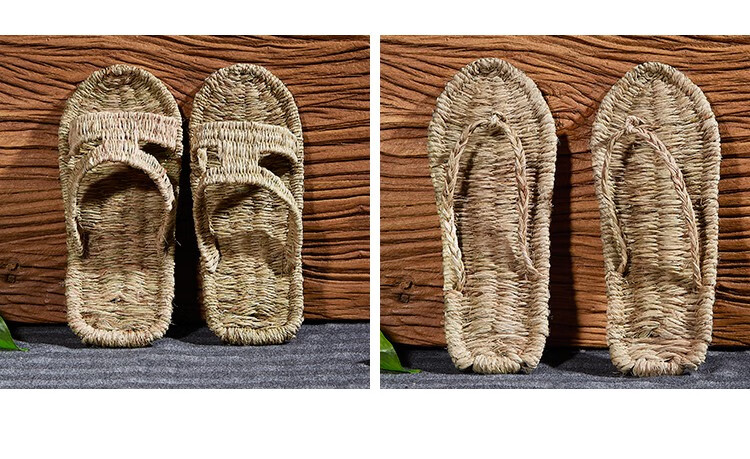 纯手工草鞋甘谷麻鞋复古草鞋男女士舞台表演道具汗脚夏季系带麻凉鞋