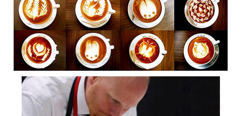 咖啡勾花针koonan咖啡拉花针 不锈钢咖啡雕花针花式咖啡拉花勾花棒