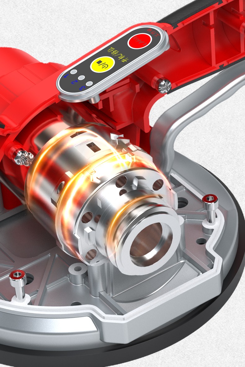 德国欧莱德锂电瓷砖平铺机多功能贴砖机振动器自动地砖墙砖贴瓷砖神器