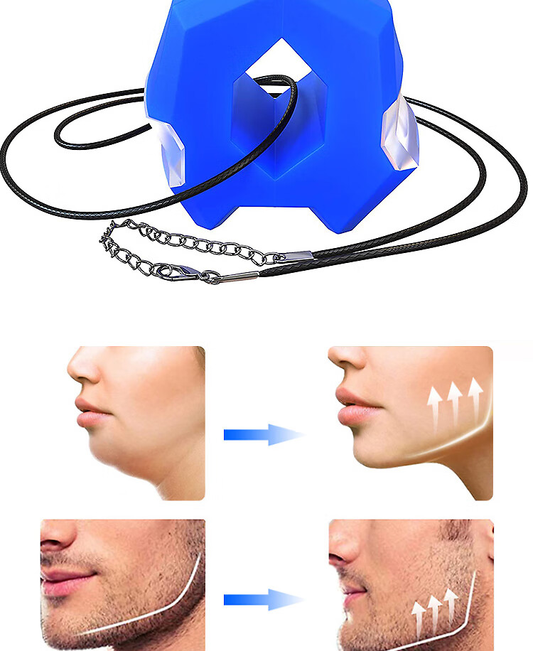 下颌矫正神器下颚线训练器面部肌肉锻炼v脸神器下颌骨咀嚼瘦咬合力