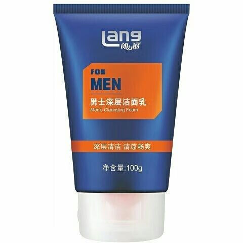 朗力福洗面奶朗力福男士洗面奶控油祛痘美肤洗面奶去黑头洗颜泥 男士