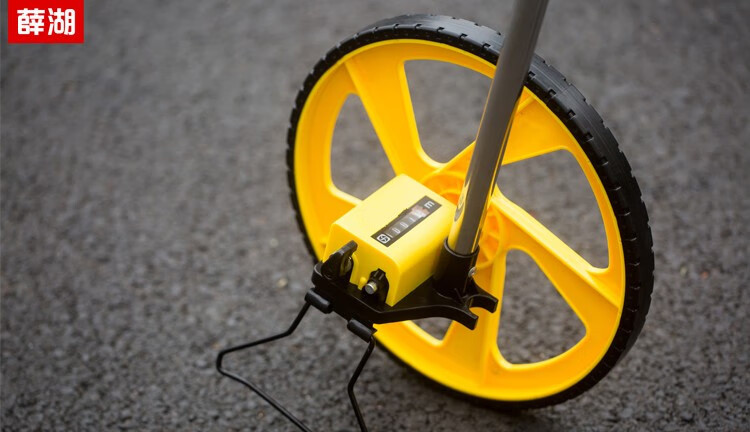 测距轮 手推滚轮式测距仪电子数显机械读数工程测量尺量路车量地尺滚