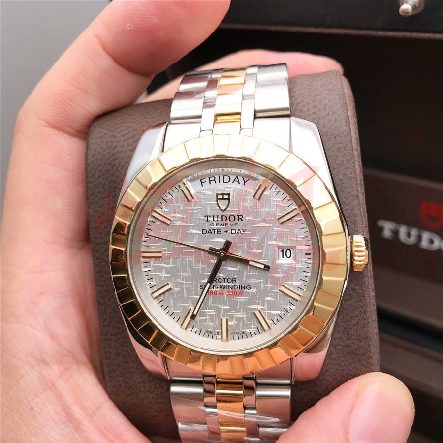 【二手95新】帝舵tudor经典双历系列23013手表钟表男表41mm机械表支持