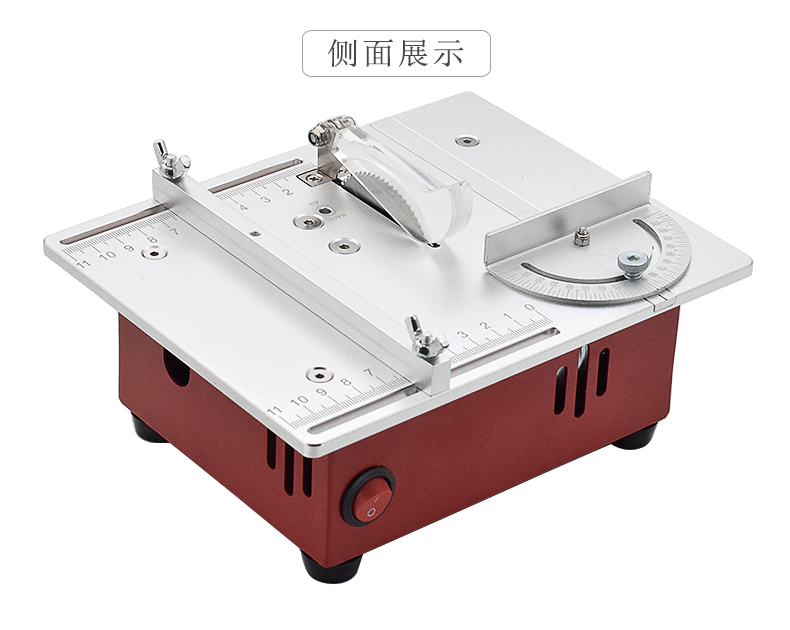 微型多功能台锯pcb小型桌面切割机diy模型木工家用迷你小电锯 t30升降