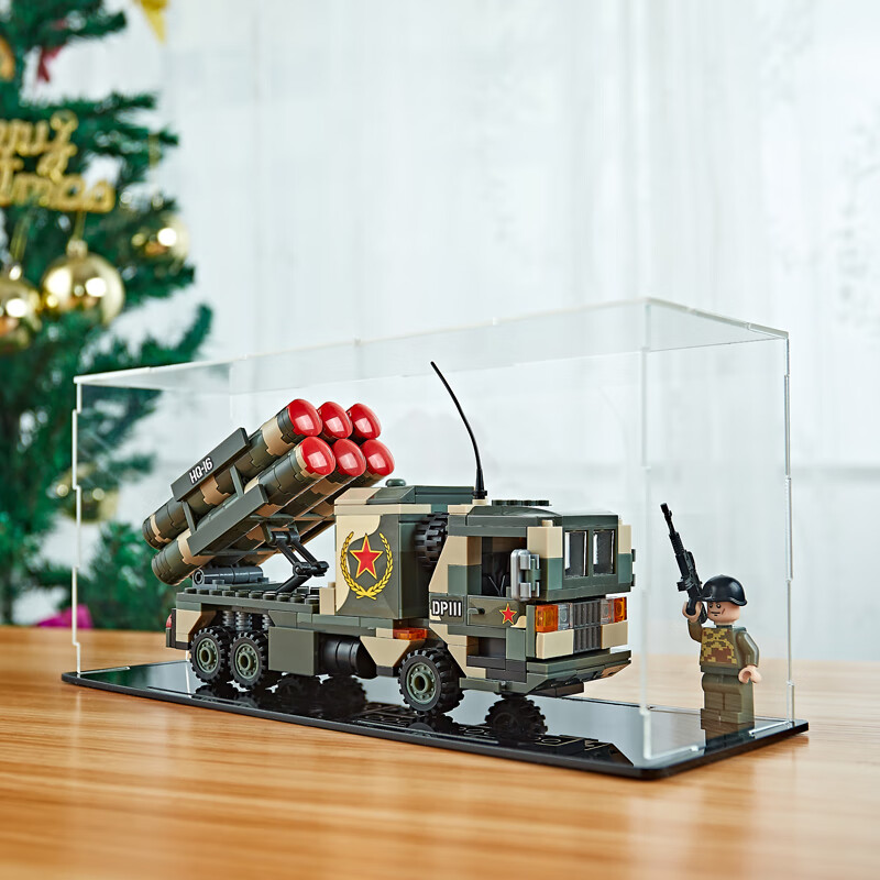 乐高(lego)乐高积木拼装越野武装悍马模型汽车组装军事导弹车男孩子