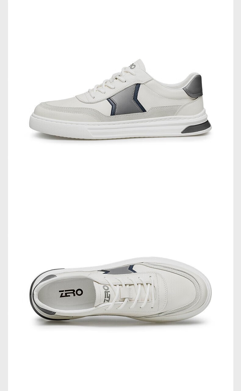 【官方发售】zero零度男鞋板鞋 2022秋季新款男士透气休闲鞋潮流百搭