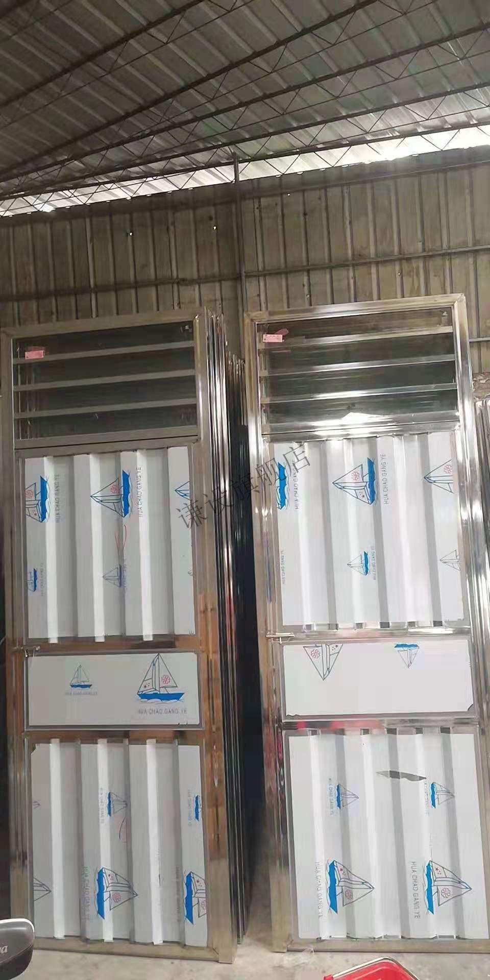 定制不锈钢门简易门室内门便宜不锈钢门出租房门厕所门阳台门卫生间门