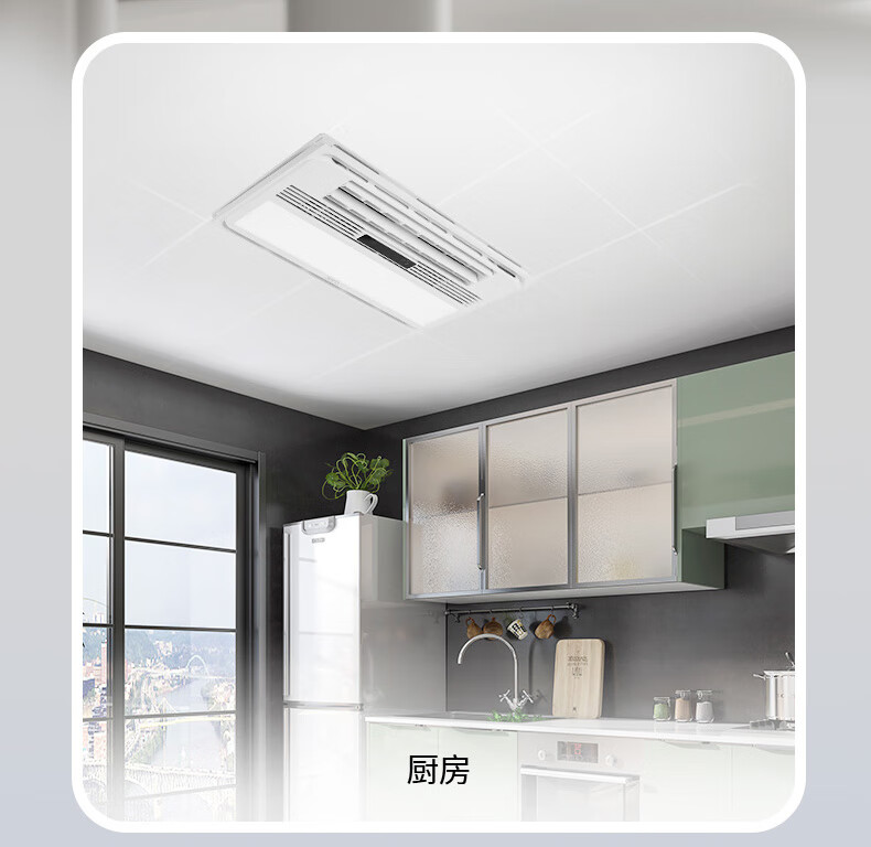 名族凉霸名族旗舰店凉霸厨房集成吊顶嵌入式凉霸照明三合一多功能新款