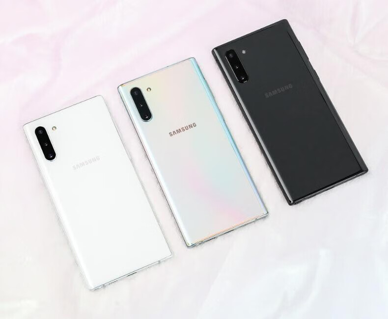 samsung/三星 galaxy note10  5g通国行双卡曲屏手机 note10密斯白4g