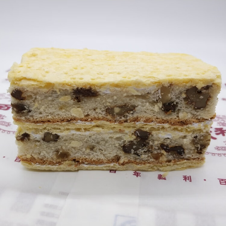 北京百年义利拿破仑蛋糕260克点心糕点办公室零食小吃顺丰包运 一盒