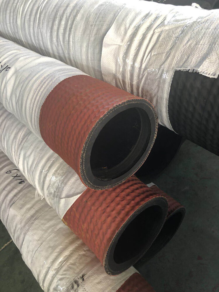 定制钢丝缠绕管吸引管抽砂管排水管耐磨泥浆橡胶管高压吸沙抽沙负压管