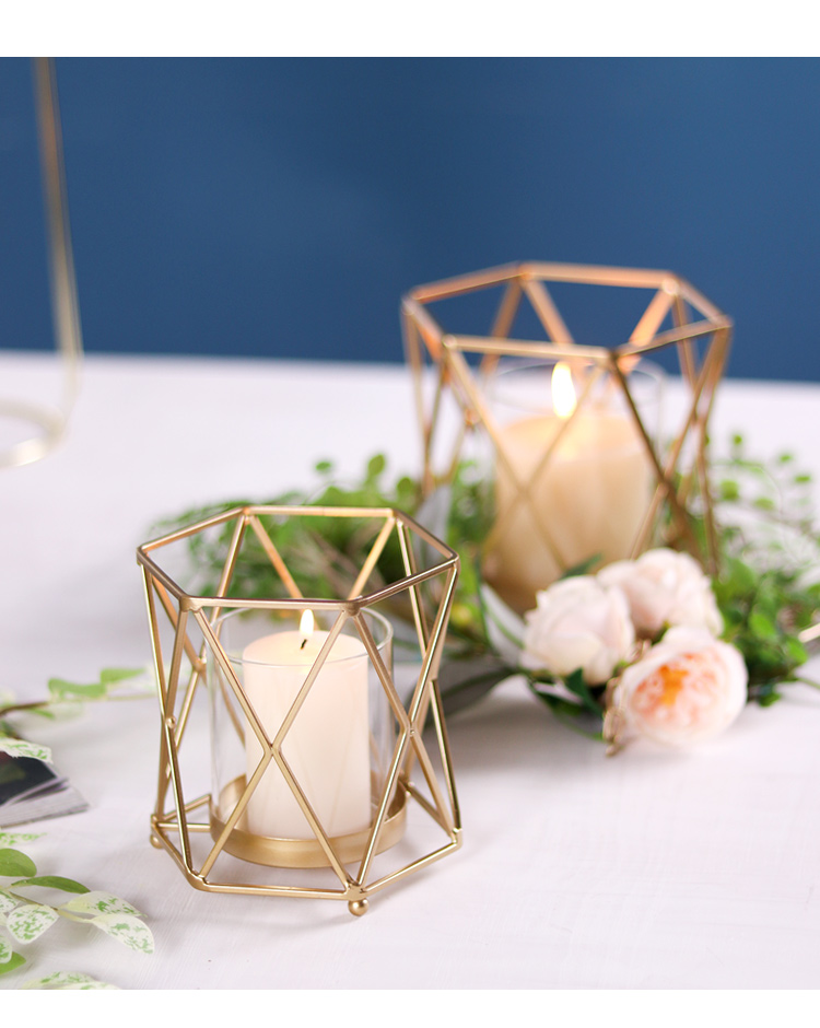 蜡烛台欧式西餐烛台摆件北欧浪漫烛光晚餐道具场景布置装饰灯ins西餐