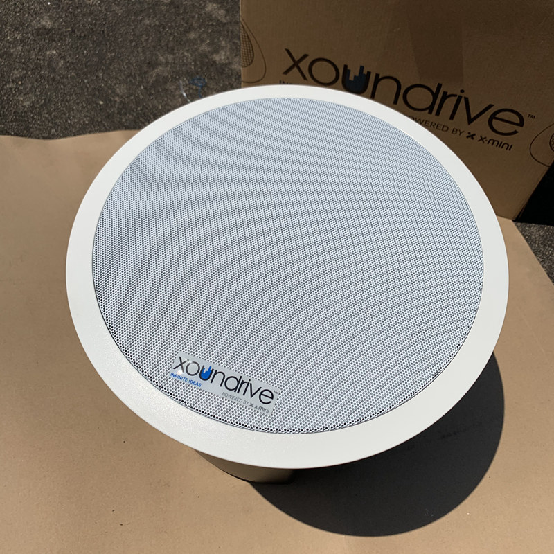 xmini办公会议室客厅教室天花板吊顶音箱嵌入式广播音响吸顶喇叭白