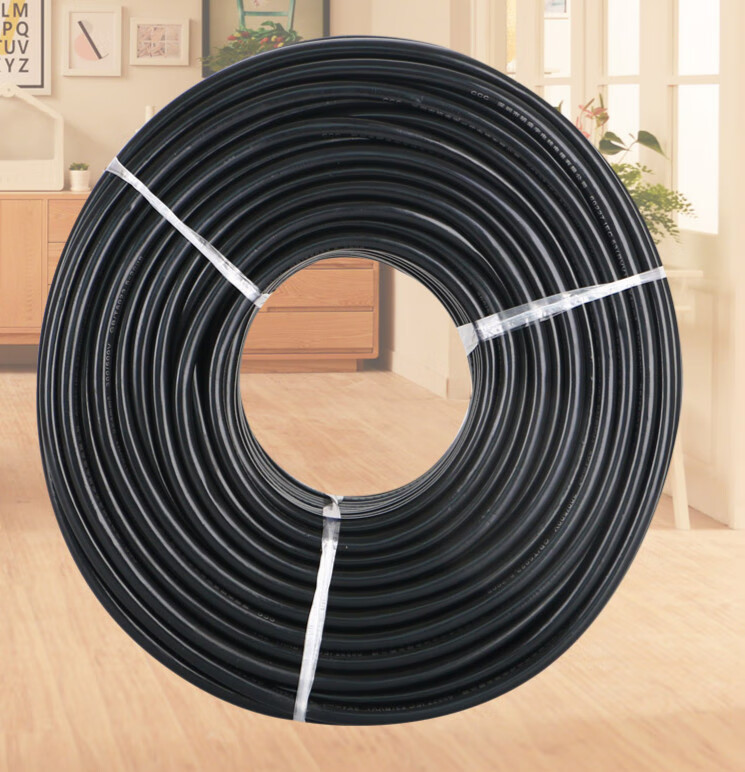 品威适用国标2546平方电线电缆线二芯户外冻护套线橡胶电源线牛筋线