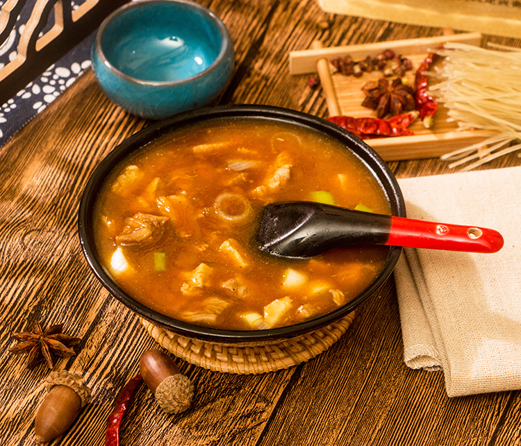 北舞渡胡辣汤闪氏定兴斋牛肉速食汤胡辣汤河南特产4袋24碗礼盒装1袋6