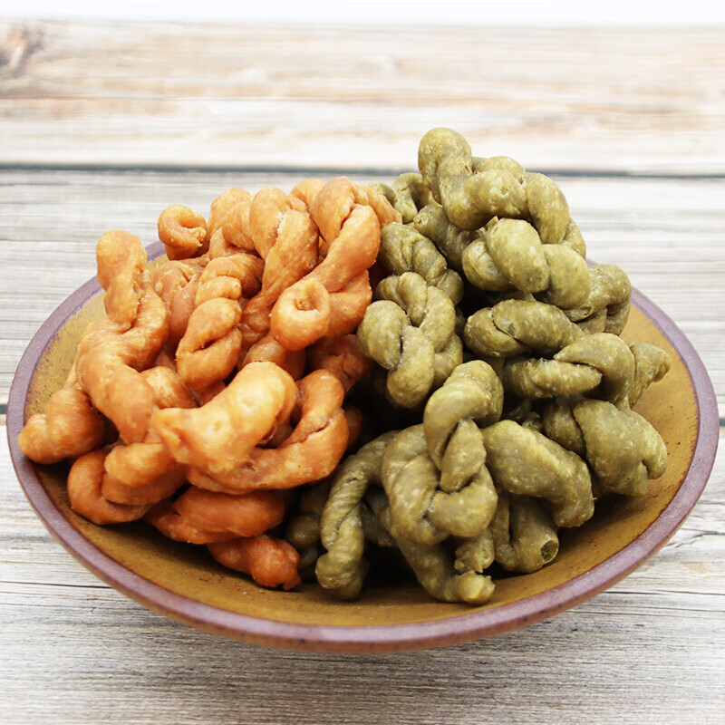 宁波特产南塘老街油赞子老宁波油赞子麻花小吃零食500克一大包甜味500