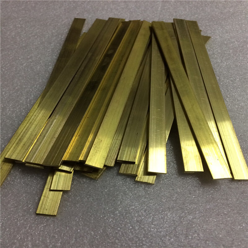 全胜h59黄铜排黄铜方棒扁条黄铜块加工定制黄铜板120mm折弯激光打孔厚