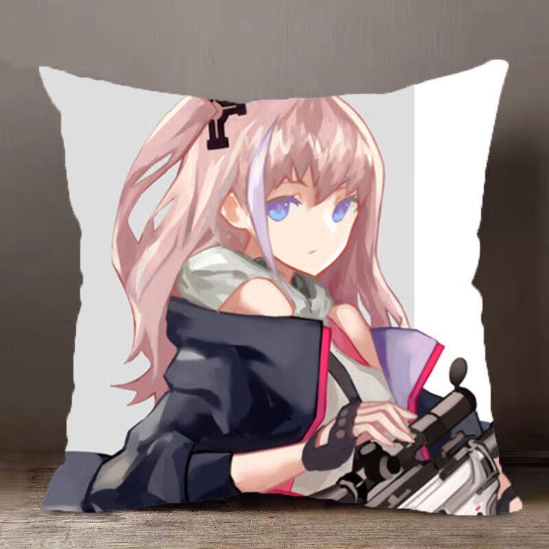 少女前线抱枕二次元动漫卡通周边靠垫男女朋友生日礼物床头枕套元气