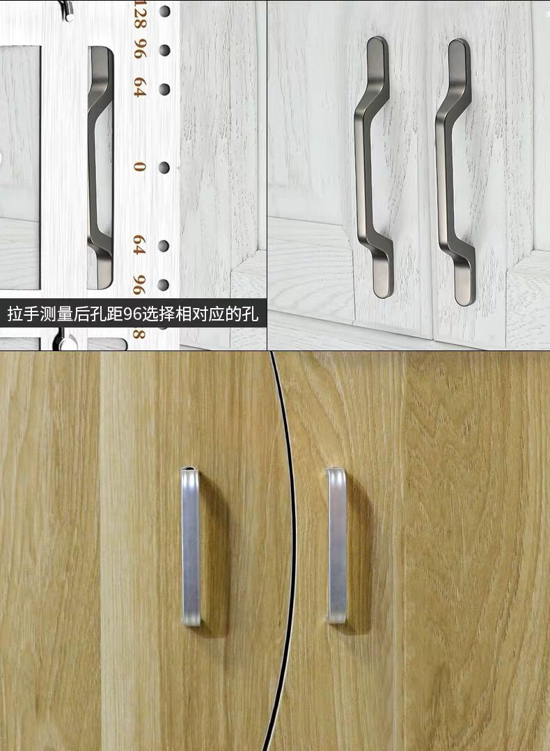 拉手定位器木工衣柜门橱柜多功能安装工具不锈钢把手打孔安装神器定制