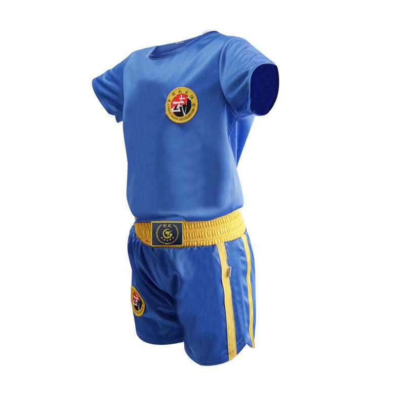 散打服儿童散打短袖成人男女健身拳击格斗服装运动搏击武术训练服泰拳