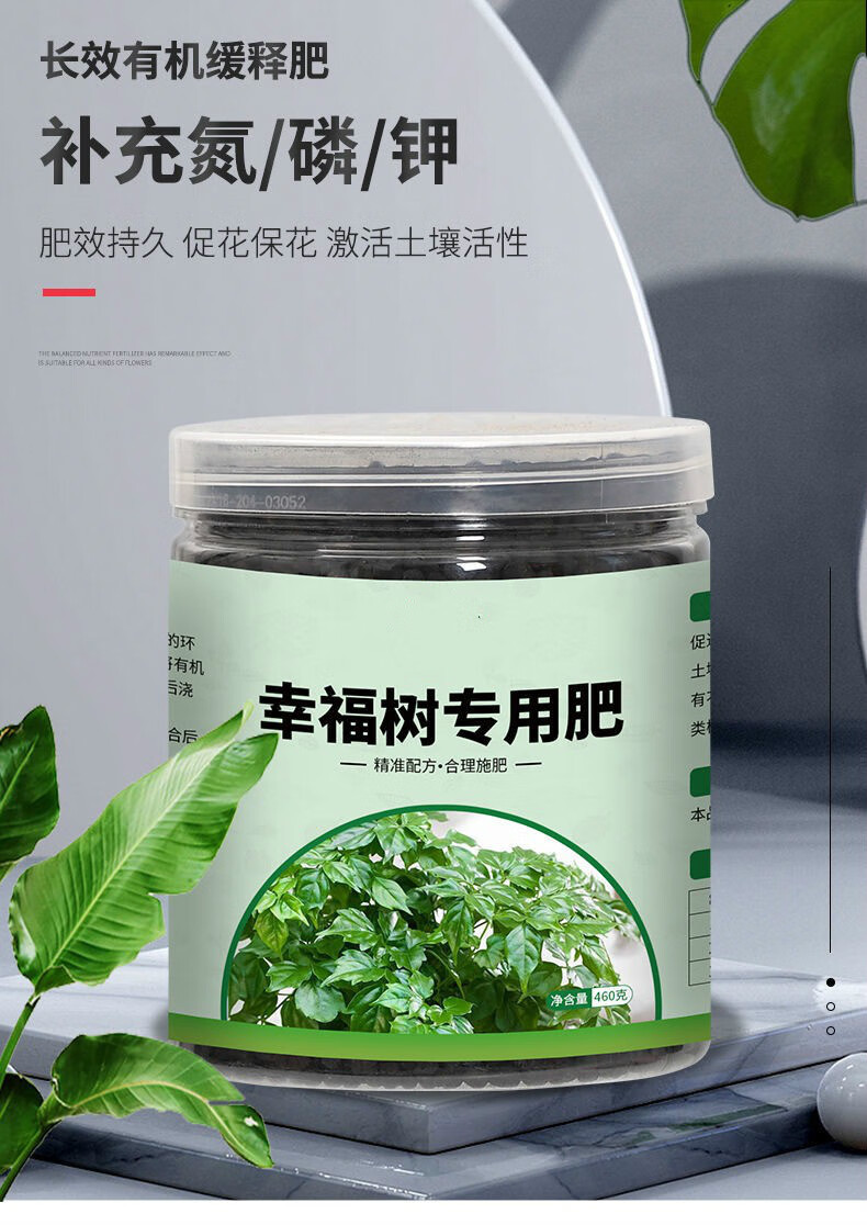 幸福树专用肥 益生菌促生根催化颗粒长效瓶装通用肥 幸福树专用肥1瓶