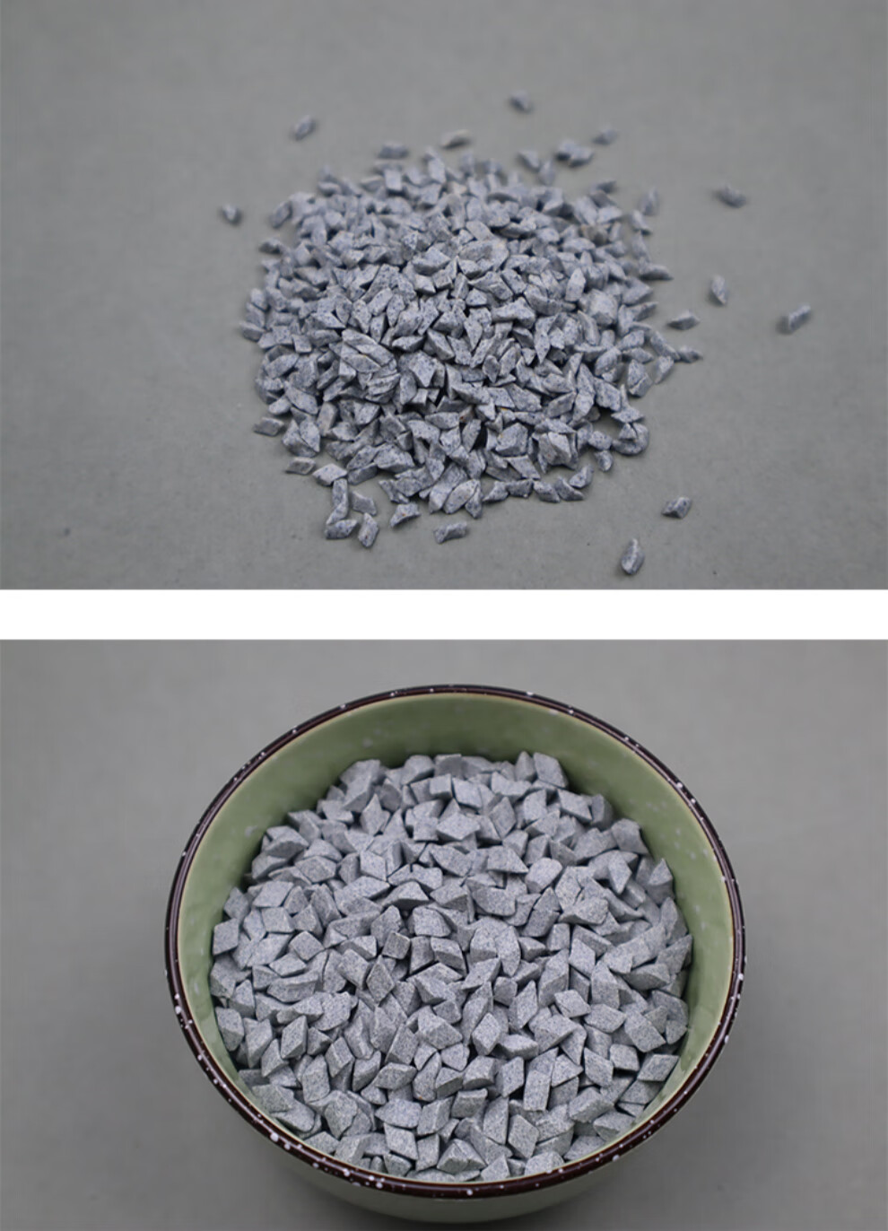 好运马(haoyunma) 粗磨棕刚玉三角磨料 抛光研磨石子 振动材料震光去