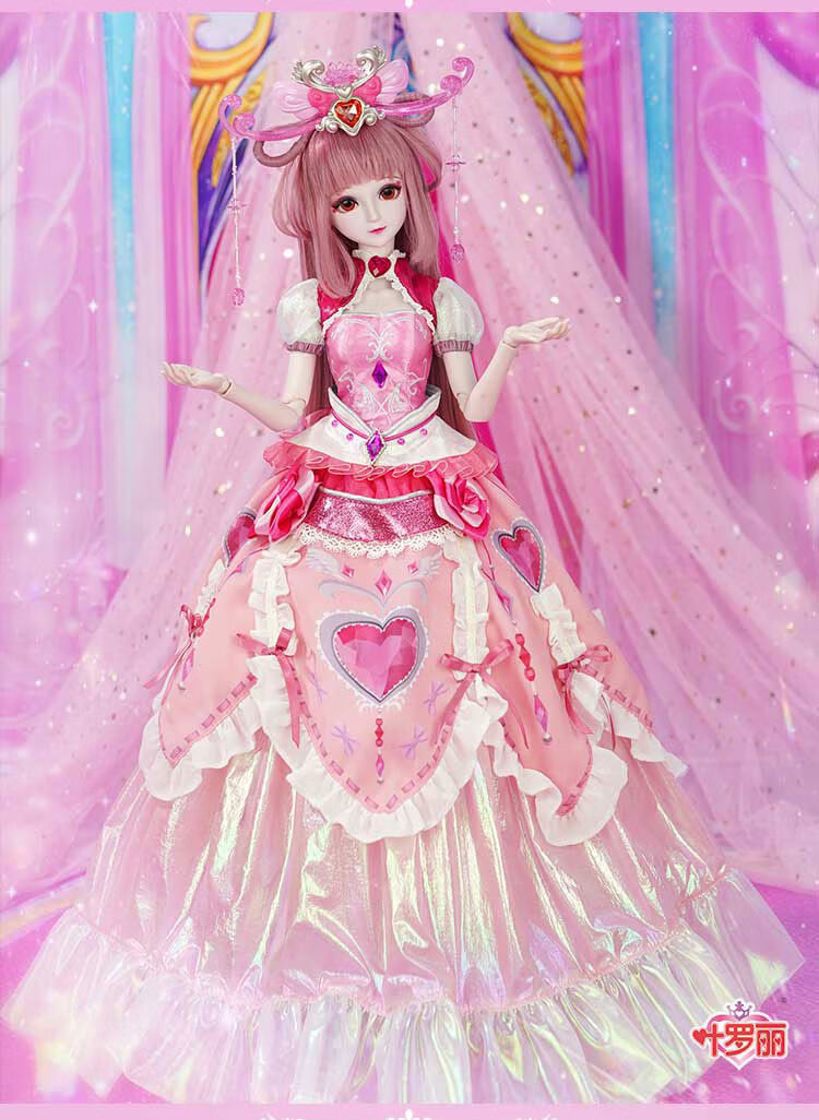 60叶罗丽情公主娃娃60厘米灵冰公主裙套装精灵梦仿真人偶女孩玩具