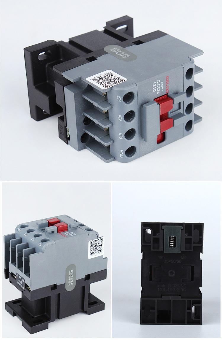定做 西交流接触器cjx2s-1210 1201单相220v三相380v36v24v线圈12a